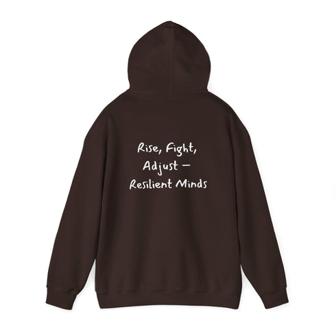 Rise Fight Adjust Unisex Heavy Blend™ Hooded Sweatshirt