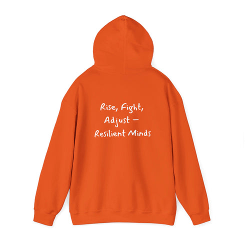 Rise Fight Adjust Unisex Heavy Blend™ Hooded Sweatshirt