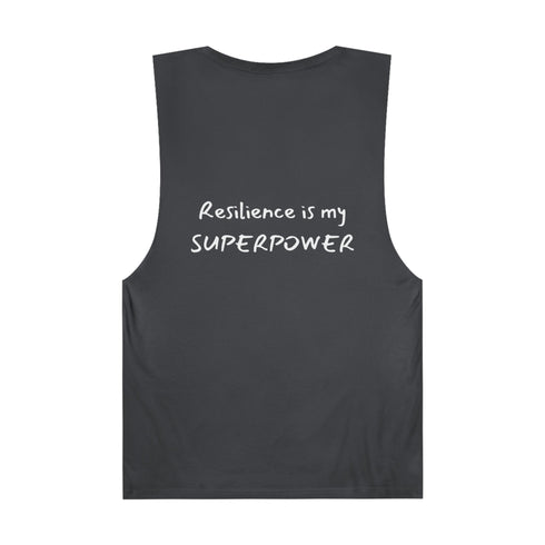 Resilient Is Super Power Unisex Barnard Tank