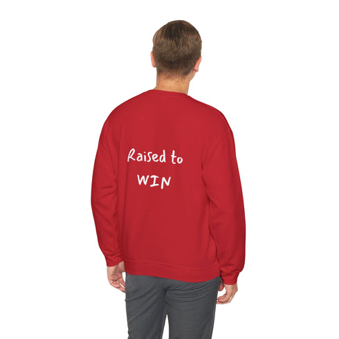 Raised To Win Unisex Heavy Blend™ Crewneck Sweatshirt