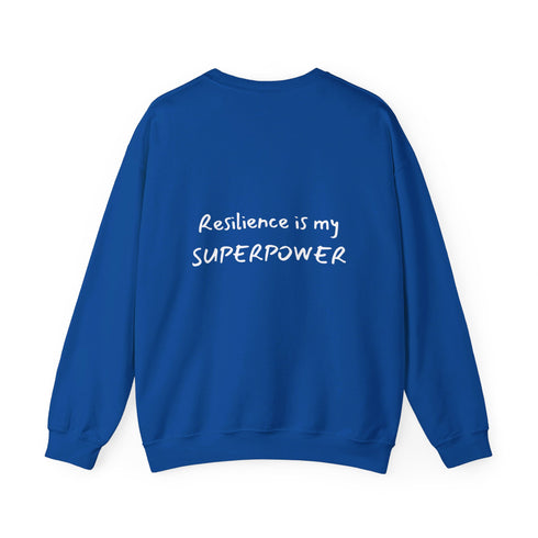 Resilient is My Super PowerUnisex Heavy Blend™ Crewneck Sweatshirt