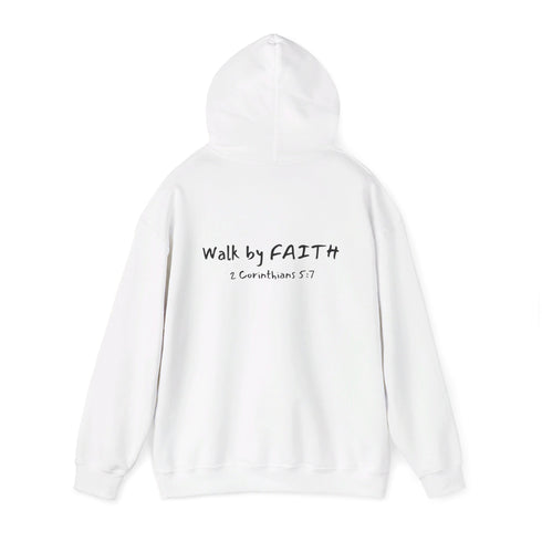 Walk By Faith Unisex Heavy Blend™ Hooded Sweatshirt