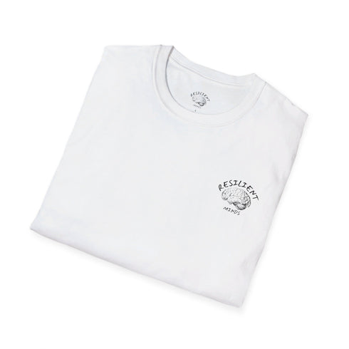 Rise, Fight Adjust Resilient Minds Unisex Softstyle T-Shirt