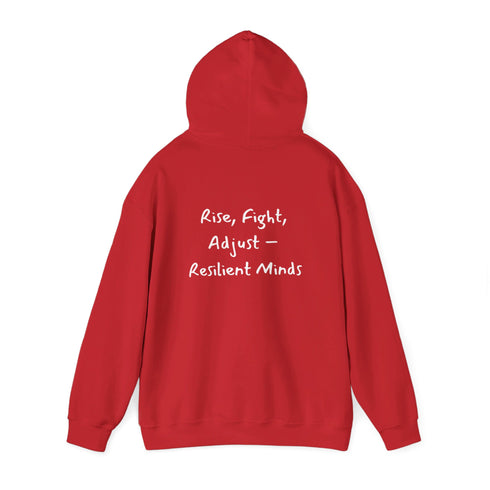 Rise Fight Adjust Unisex Heavy Blend™ Hooded Sweatshirt