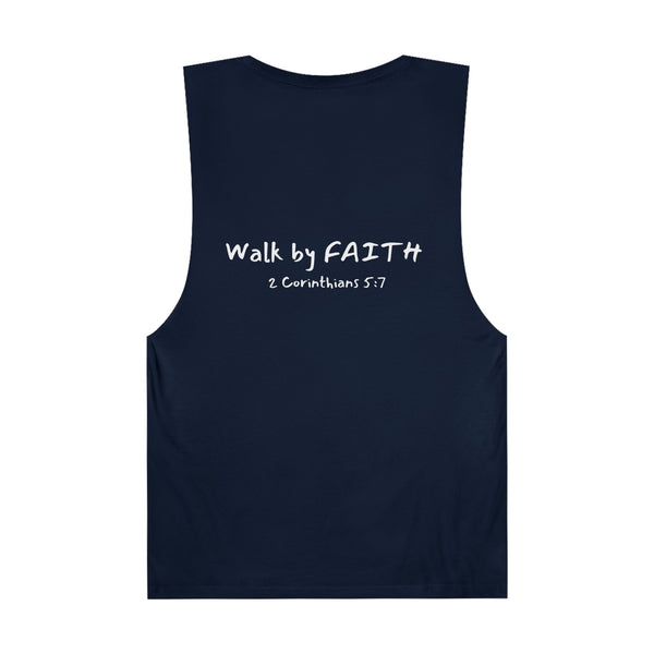 Walk By Faith Unisex Barnard Tank