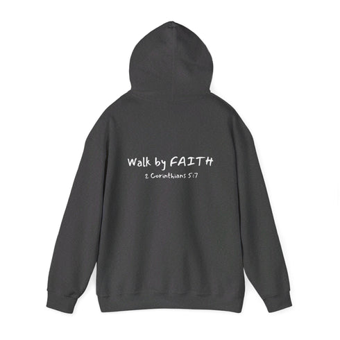 Walk By Faith Unisex Heavy Blend™ Hooded Sweatshirt