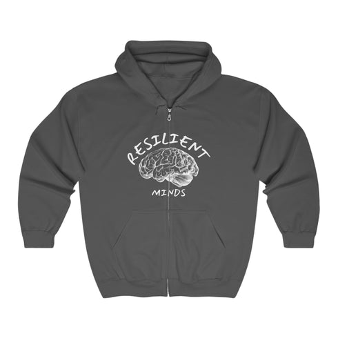 Resilient Minds Unisex Heavy Blend™ Full Zip Hooded Sweatshirt