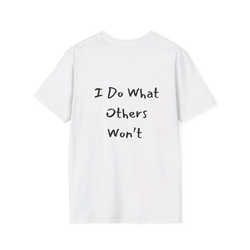 I do what others won't Resilient Minds Unisex Softstyle T-Shirt