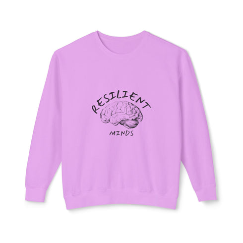 Resilient Minds Unisex Lightweight Crewneck Sweatshirt