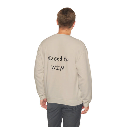 Raised To Win Unisex Heavy Blend™ Crewneck Sweatshirt