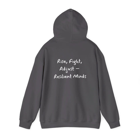 Rise Fight Adjust Unisex Heavy Blend™ Hooded Sweatshirt