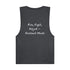 Rise, Fight and Adjust Unisex Barnard Tank