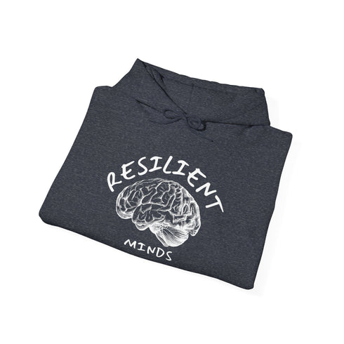 Resilient Minds Hoodie - Unisex Heavy Blend™ Sweatshirt with Inspirational Design