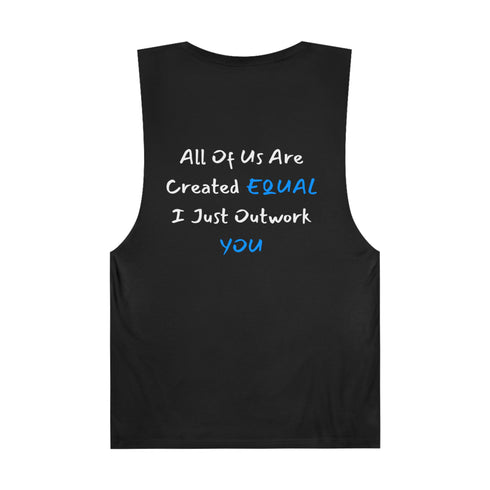 All Of Us Are Created Equal Unisex Barnard Tank