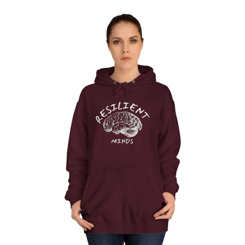 Resilient Minds Unisex College Hoodie