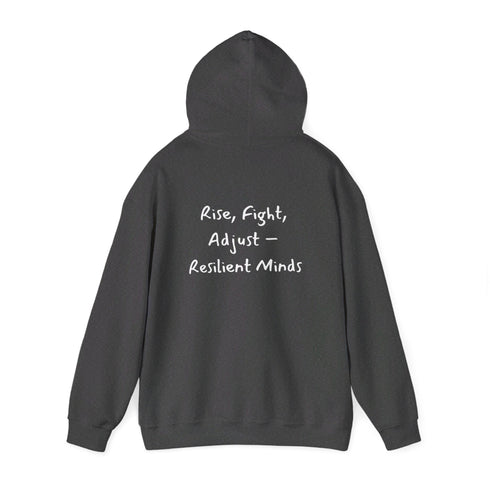 Rise Fight Adjust Unisex Heavy Blend™ Hooded Sweatshirt