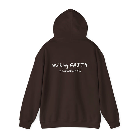 Walk By Faith Unisex Heavy Blend™ Hooded Sweatshirt