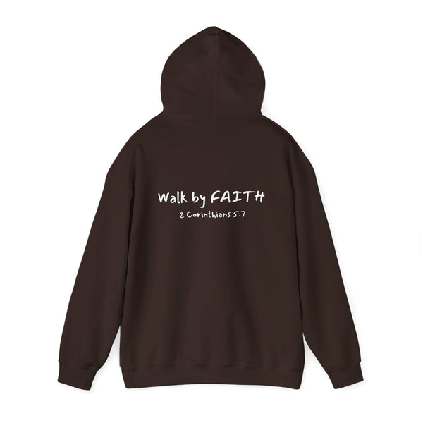 Walk By Faith Unisex Heavy Blend™ Hooded Sweatshirt