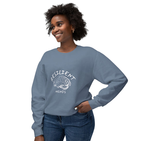 Resilient Minds Unisex Lightweight Crewneck Sweatshirt