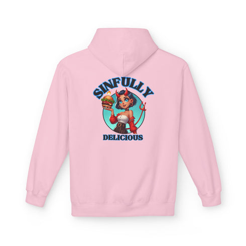 Funny Unisex Fleece Hoodie - "Smashline Daddy" & "Sinfully Delicious"