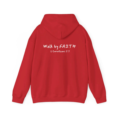 Walk By Faith Unisex Heavy Blend™ Hooded Sweatshirt