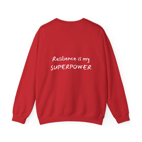 Resilient is My Super PowerUnisex Heavy Blend™ Crewneck Sweatshirt