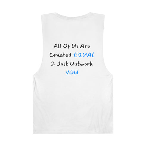 All Of Us Are Created Equal Unisex Barnard Tank