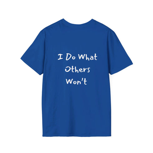 I do what others won't Resilient Minds Unisex Softstyle T-Shirt