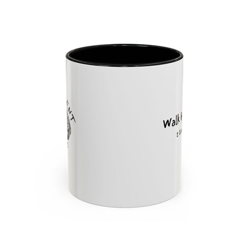 Walk By Faith 2 Corinthians 5:7 - Resilient Minds Accent Coffee Mug (11oz & 15oz)