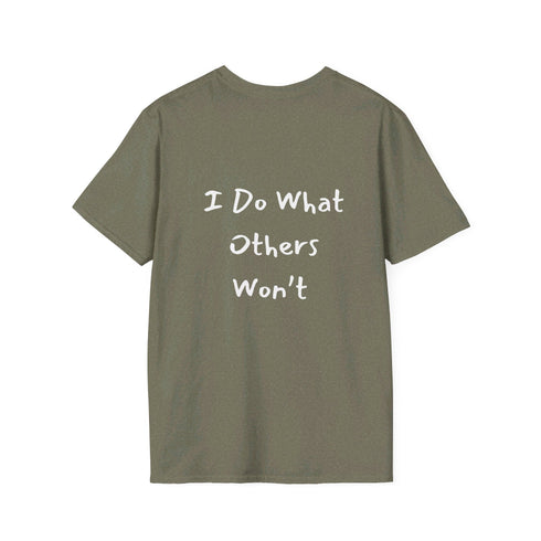 I do what others won't Resilient Minds Unisex Softstyle T-Shirt
