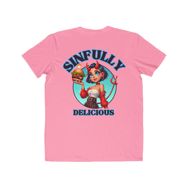 Playful Cat & Devilish Girl Graphic Tee - Smash Me Daddy & Sinfully Delicious