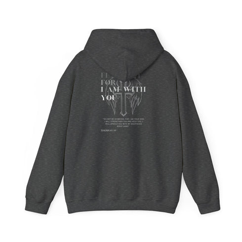 Inspirational Faith Hoodie - Unisex Heavy Blend with Cross Design