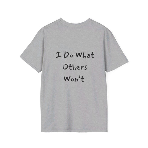 I do what others won't Resilient Minds Unisex Softstyle T-Shirt