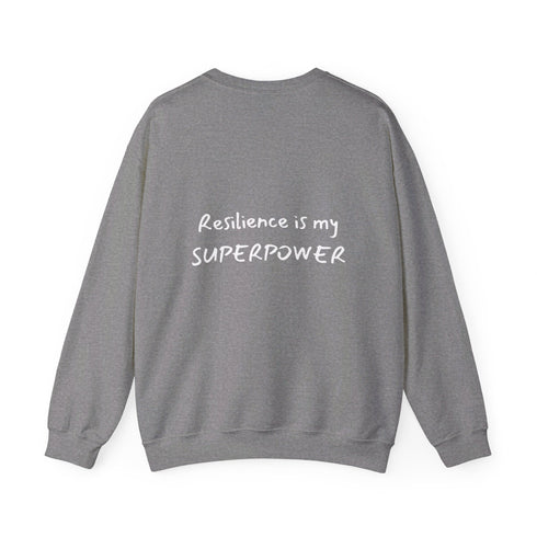 Resilient is My Super PowerUnisex Heavy Blend™ Crewneck Sweatshirt