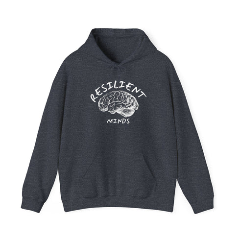 Resilient Minds Hoodie - Unisex Heavy Blend™ Sweatshirt with Inspirational Design