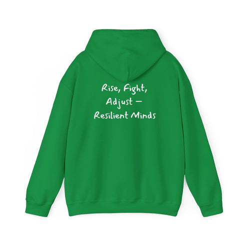 Rise Fight Adjust Unisex Heavy Blend™ Hooded Sweatshirt