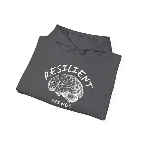 Resilient Minds Hoodie - Unisex Heavy Blend™ Sweatshirt with Inspirational Design