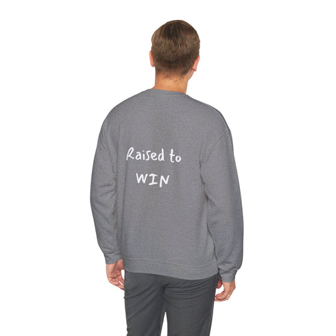 Raised To Win Unisex Heavy Blend™ Crewneck Sweatshirt